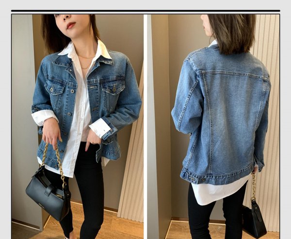 牛仔外套最佳搭配图片