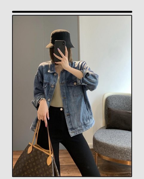 牛仔外套最佳搭配图片