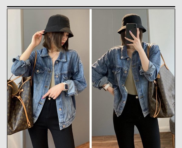 牛仔外套最佳搭配图片