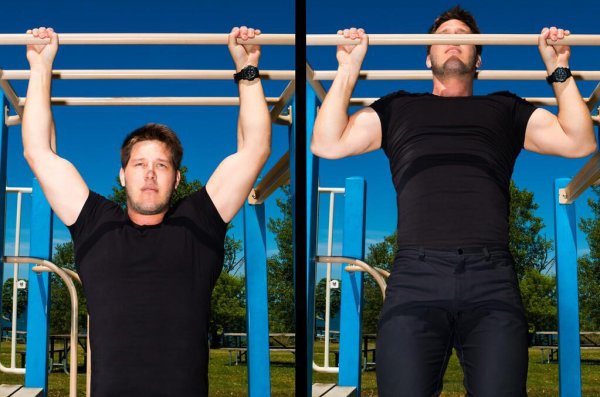 引体向上怎么荡起来更省力