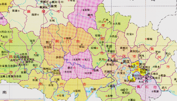 荆门属于湖北哪个市