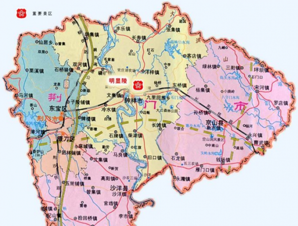 荆门属于湖北哪个市