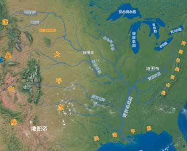 密西西比河流向 密西西比河流域为何没有城市经济带
