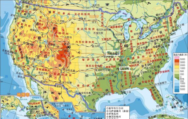 密西西比河流向