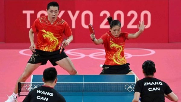 奥运会乒乓球共设有几个比赛项目