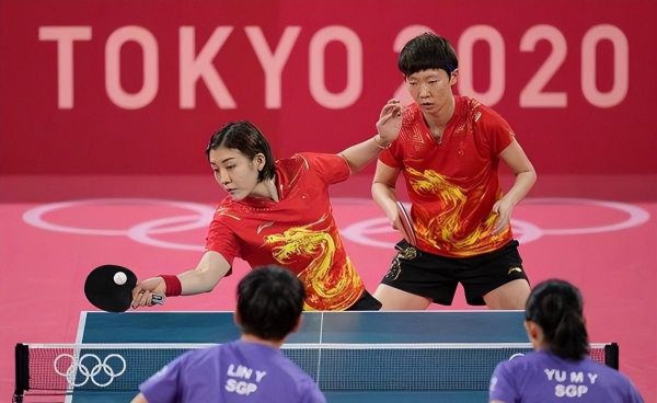 奥运会乒乓球共设有几个比赛项目