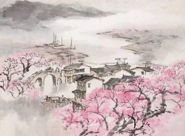 关于桃花最出名的诗句