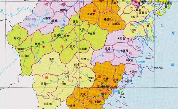 金华市有几个区县市