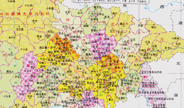 重庆几个区的名称