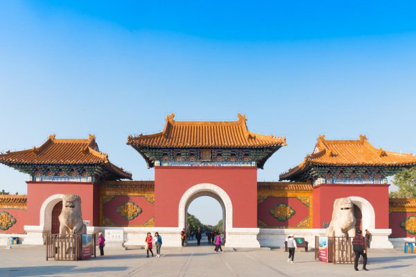 北陵公园是谁的墓地