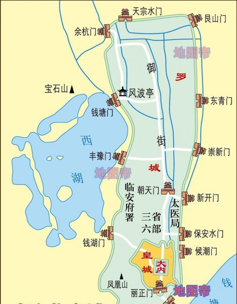 南宋都城临安是哪里