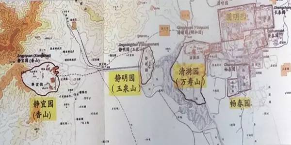 三山五园指的是哪三山哪五园