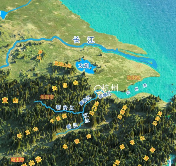 杭州在中国的哪个方向