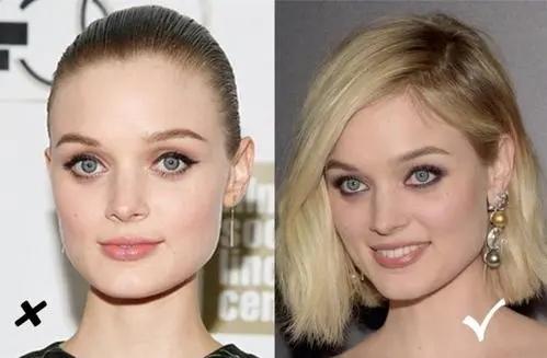 方脸适合什么短发