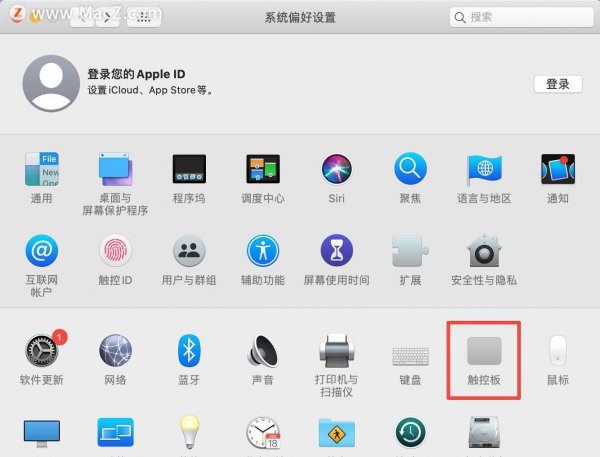 苹果笔记本右键怎么按