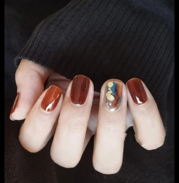 黄皮显手白的美甲颜色