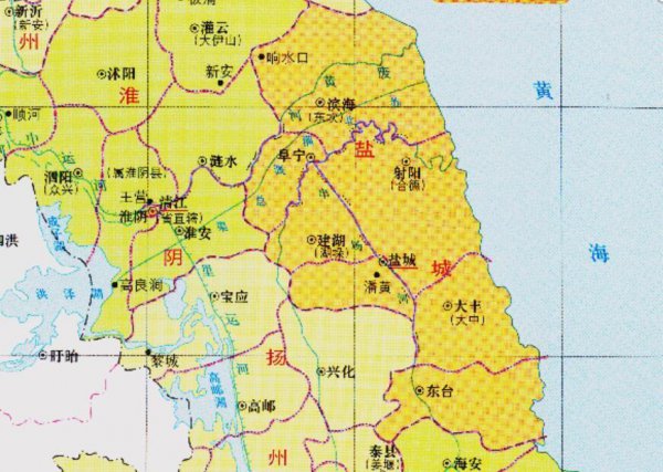 盐城有几个区几个县