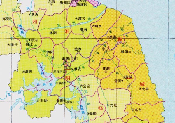 盐城有几个区几个县