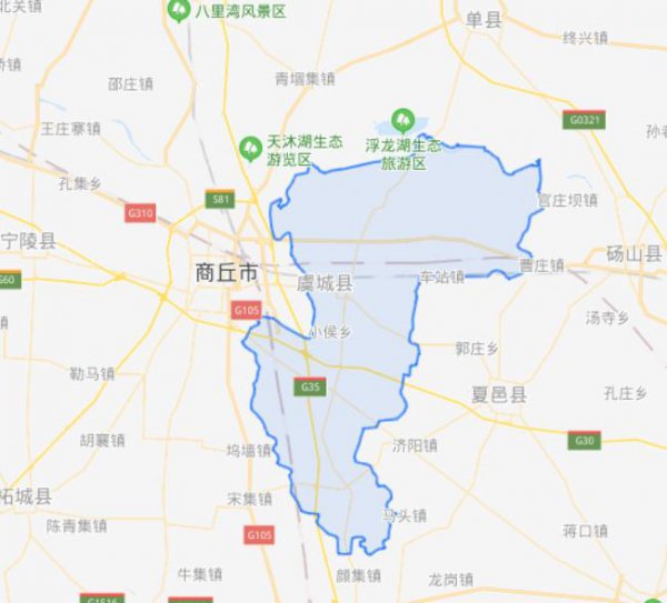 河南虞城县属于哪个市管辖