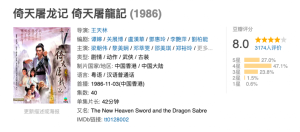 周芷若的扮演者有哪些