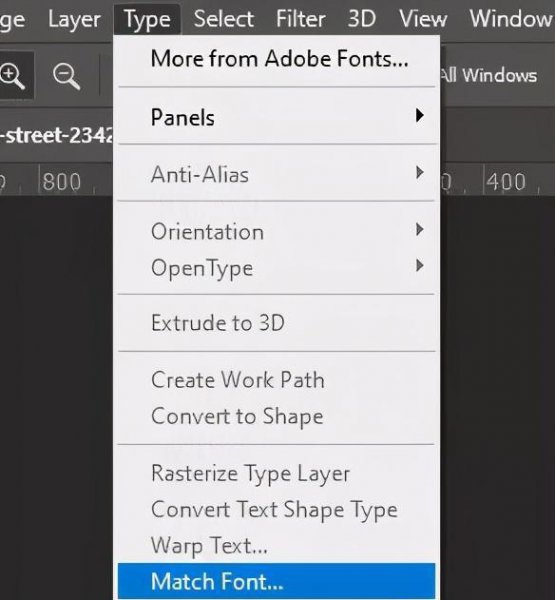 ps换字如何保证字体一致