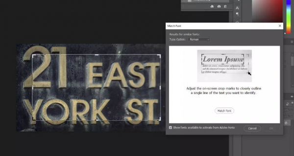 ps换字如何保证字体一致
