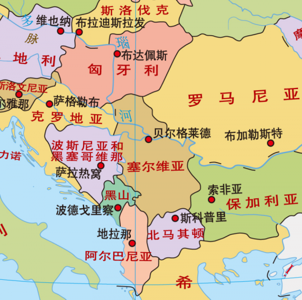 塞尔维亚在哪里