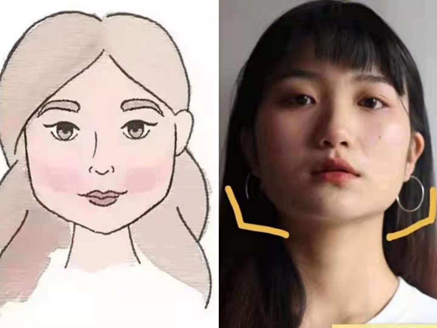 方脸适合什么发型