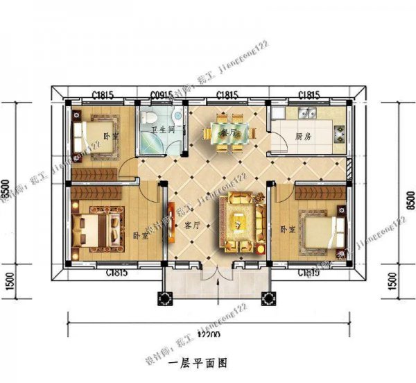 农村10万左右盖什么房