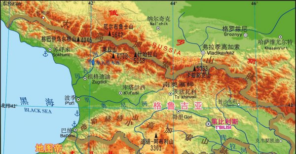 高加索地区有哪些国家