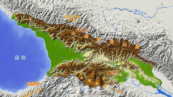 高加索地区有哪些国家