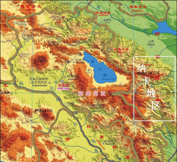 高加索地区有哪些国家