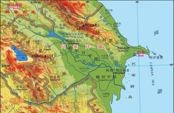 高加索地区有哪些国家