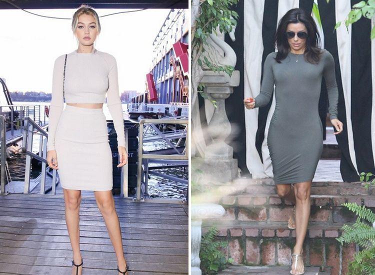 夏天包臀裙配什么上衣好看