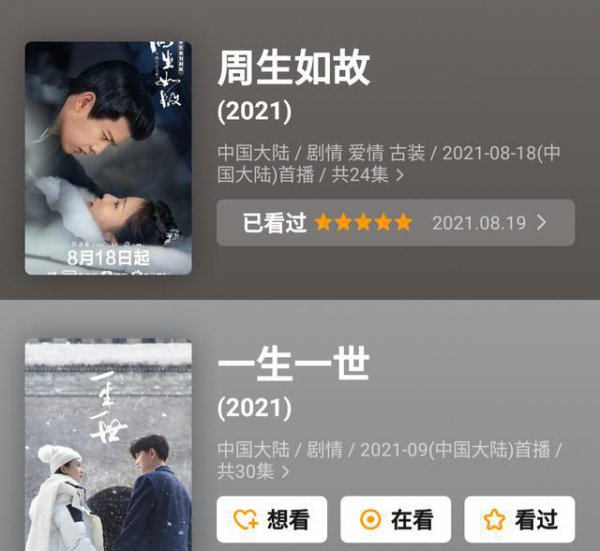 周生如故一生一世什么关系