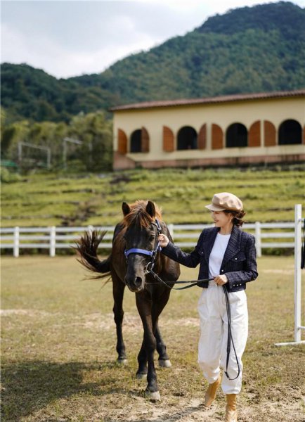 米色裤子搭配什么颜色上衣图片
