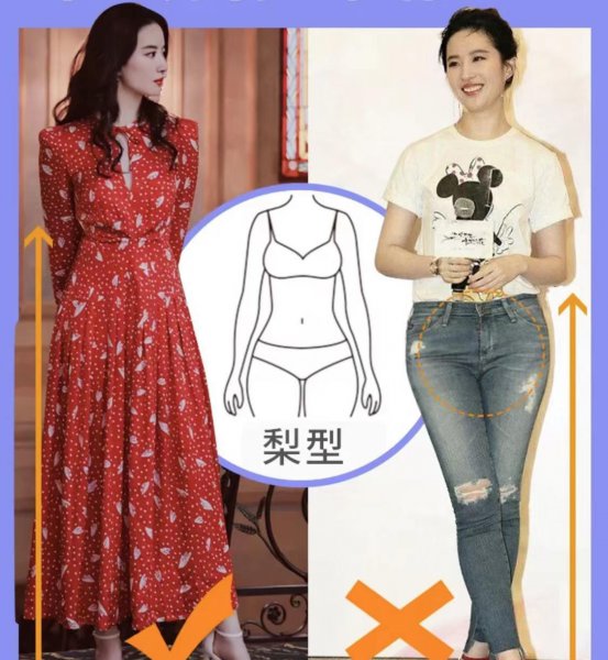 梨形身材怎么搭配衣服