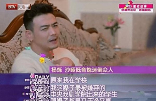 演员杨烁的个人资料简介