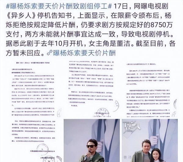 演员杨烁的个人资料简介