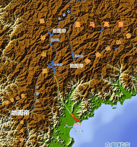 长津湖在哪个位置地图