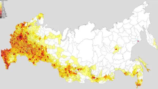 俄罗斯主要气候类型特征