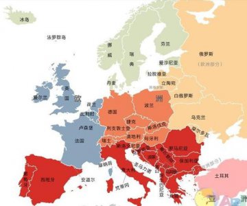 欧洲分为哪几个部分 欧洲国家分布地区及气候特点