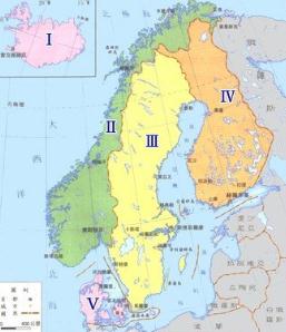 欧洲分为哪几个部分