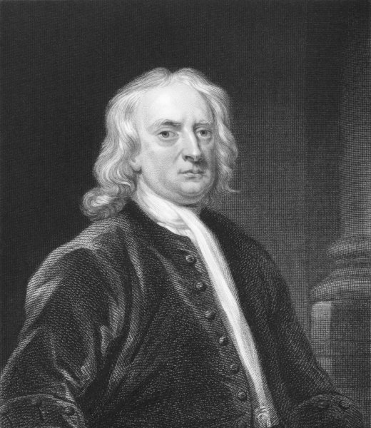 苹果砸在牛顿的头上的故事