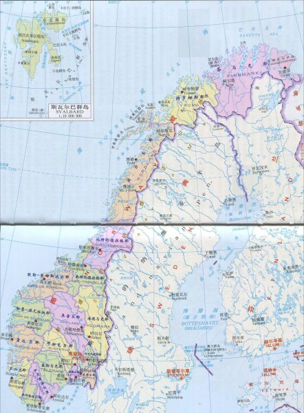 挪威地理位置在哪里