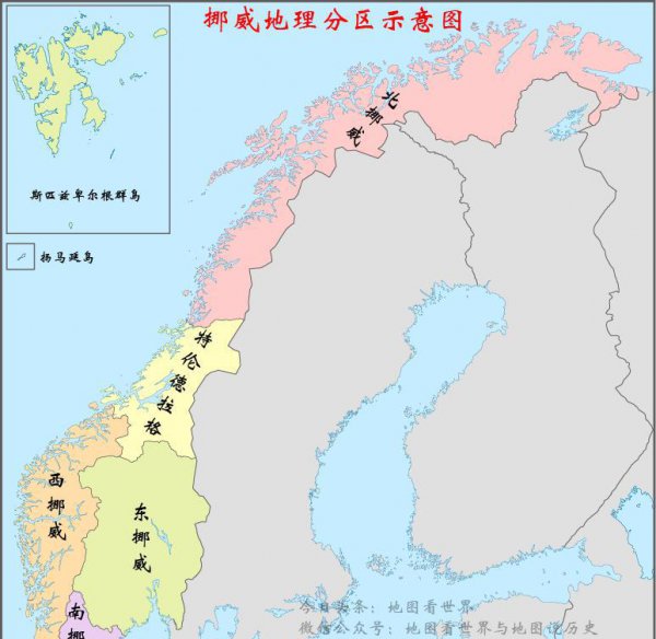 挪威地理位置在哪里