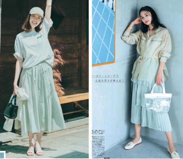 浅绿色衣服显黑还是显白