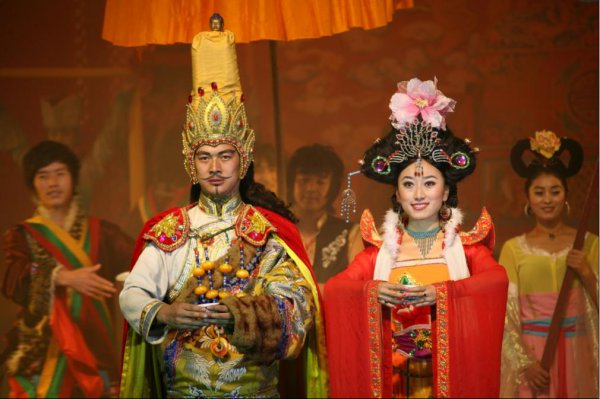 唐朝文成公主嫁给了谁