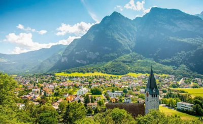 列支敦士登公国历史简介 列支敦士登在世界地图的位置