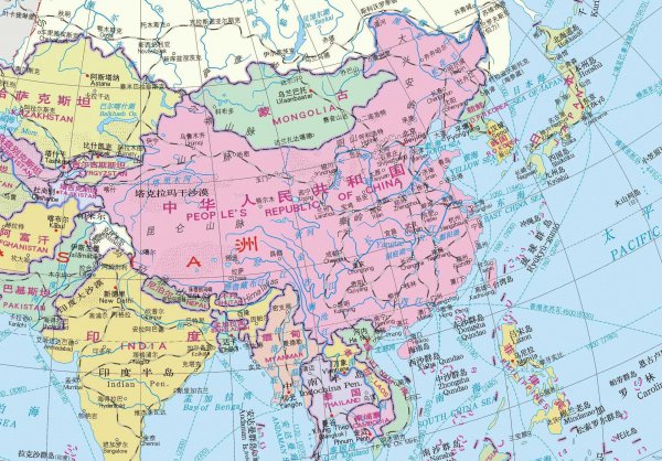 亚洲分为哪六个地区